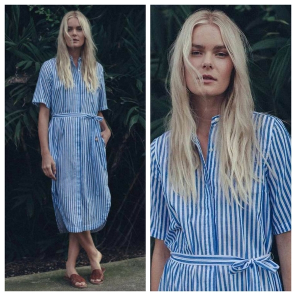 Trovata Dresses & Skirts - NWT Birds of Paradis Trovata Florence Short Sleeve Shirt Dress